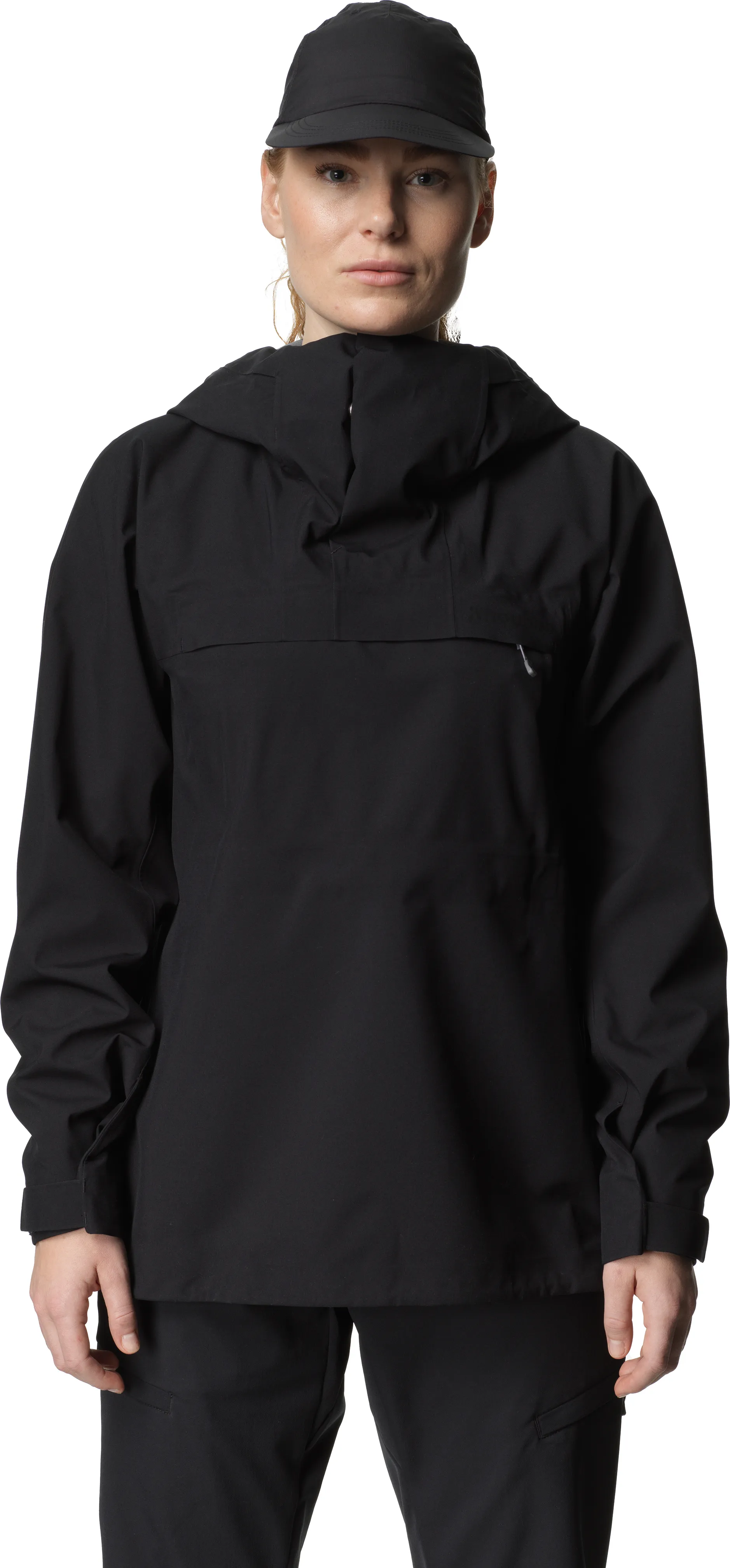 Houdini Women&#x27;s Shelter Anorak True Black | Buy Houdini Women&#x27;s Shelter Anorak True Black here | Outnorth