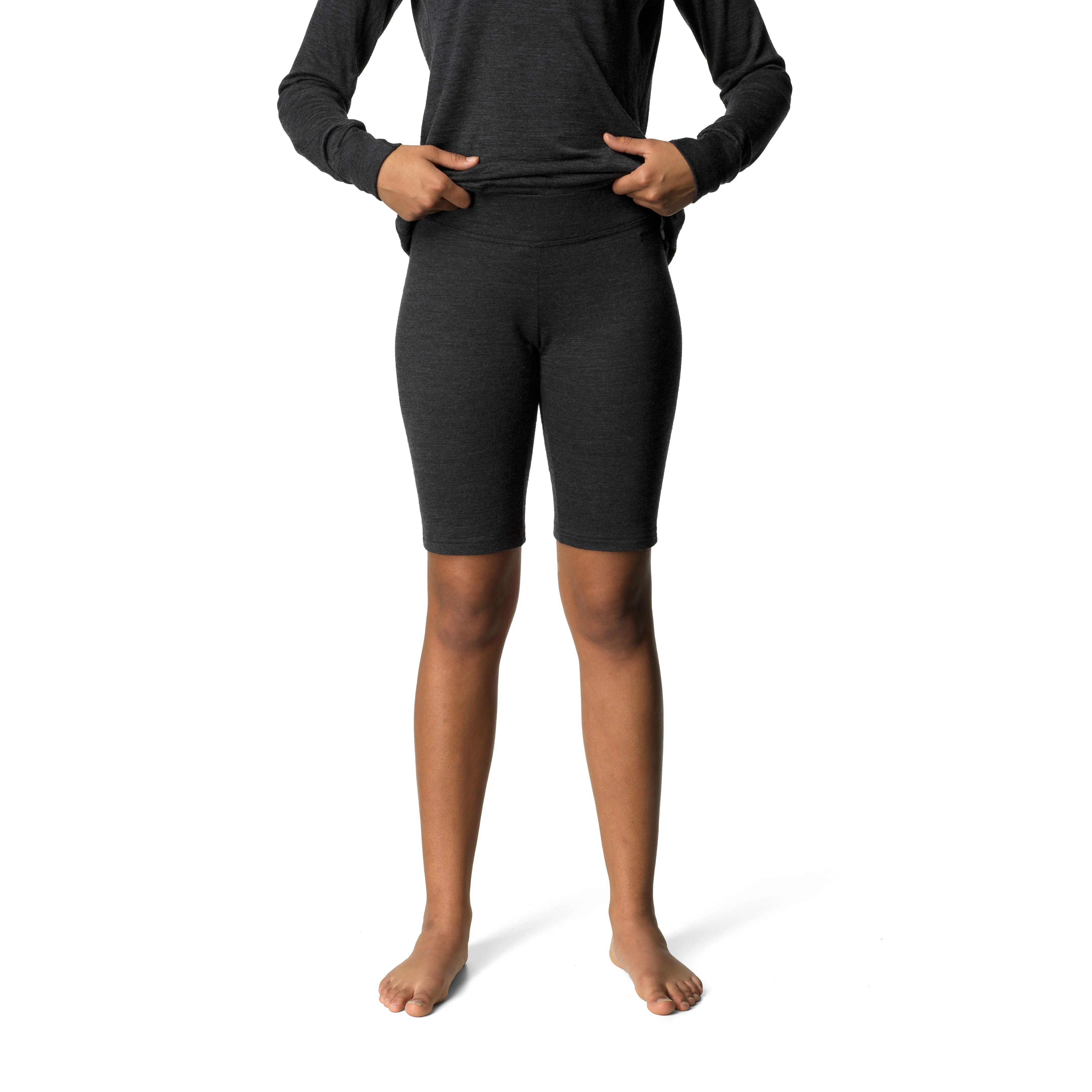 Houdini Women&#x27;s Wander Mid Tights True Black | Buy Houdini Women&#x27;s Wander Mid Tights True Black here | Outnorth