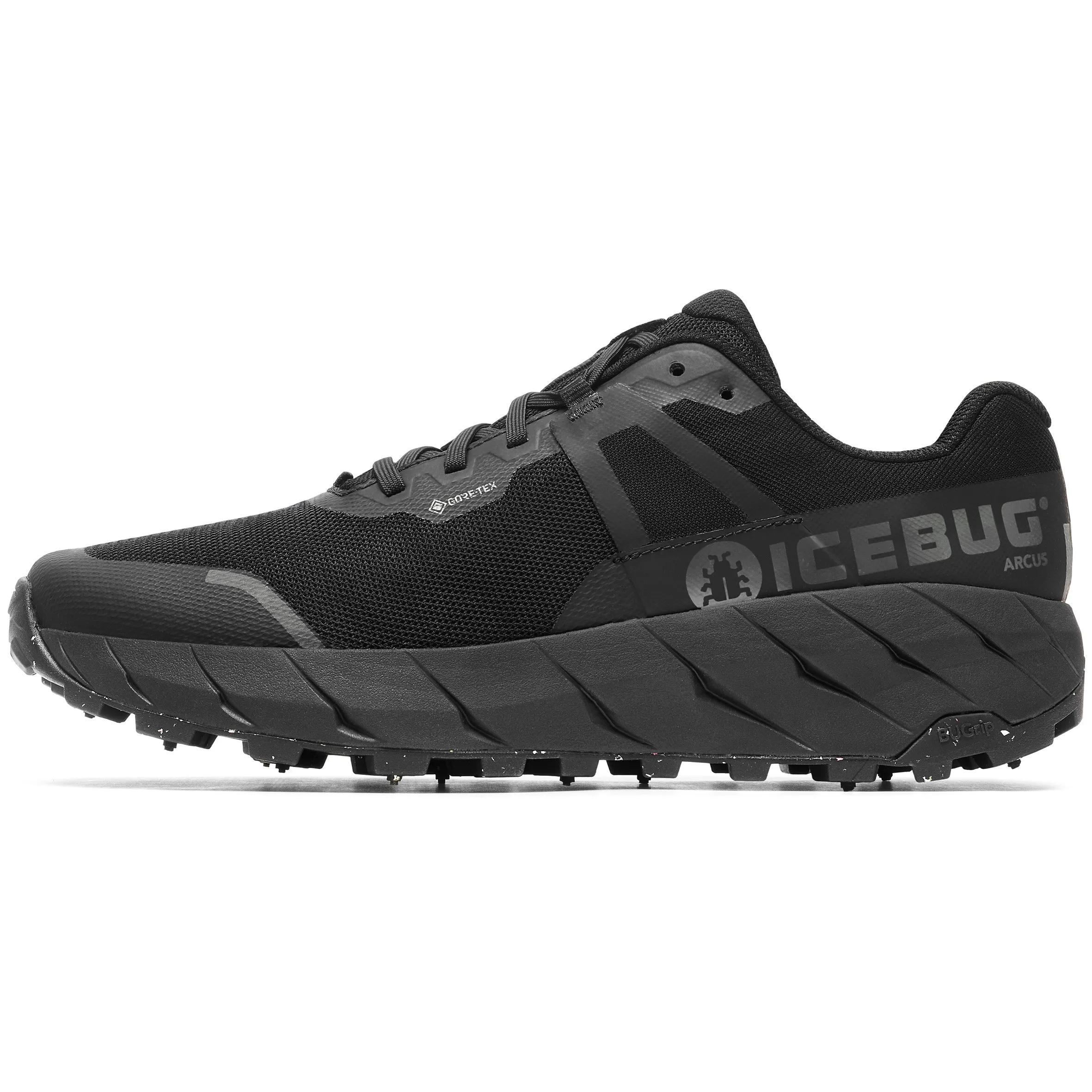 Icebug Men&#x27;s Arcus BUGrip Gore-Tex True Black | Buy Icebug Men&#x27;s Arcus BUGrip Gore-Tex True Black here | Outnorth