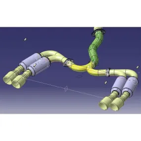 Invidia Gemini R400 Full Titanium Cat-Back Exhaust 2008-2014 WRX/2011-2014 STI Sedan
