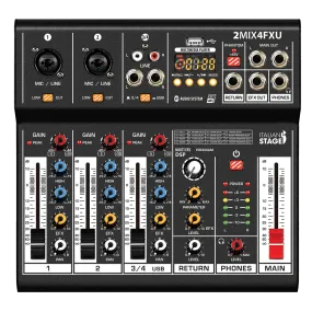 Italian Stage 2MIX4FXU Mixing Desk