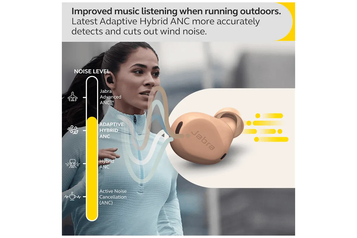 Jabra Elite 8 Active Wireless Earbuds | Caramel