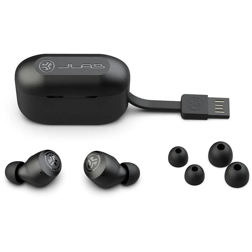JLab Go Air Pop True Wireless In-Ear Headphones - Black