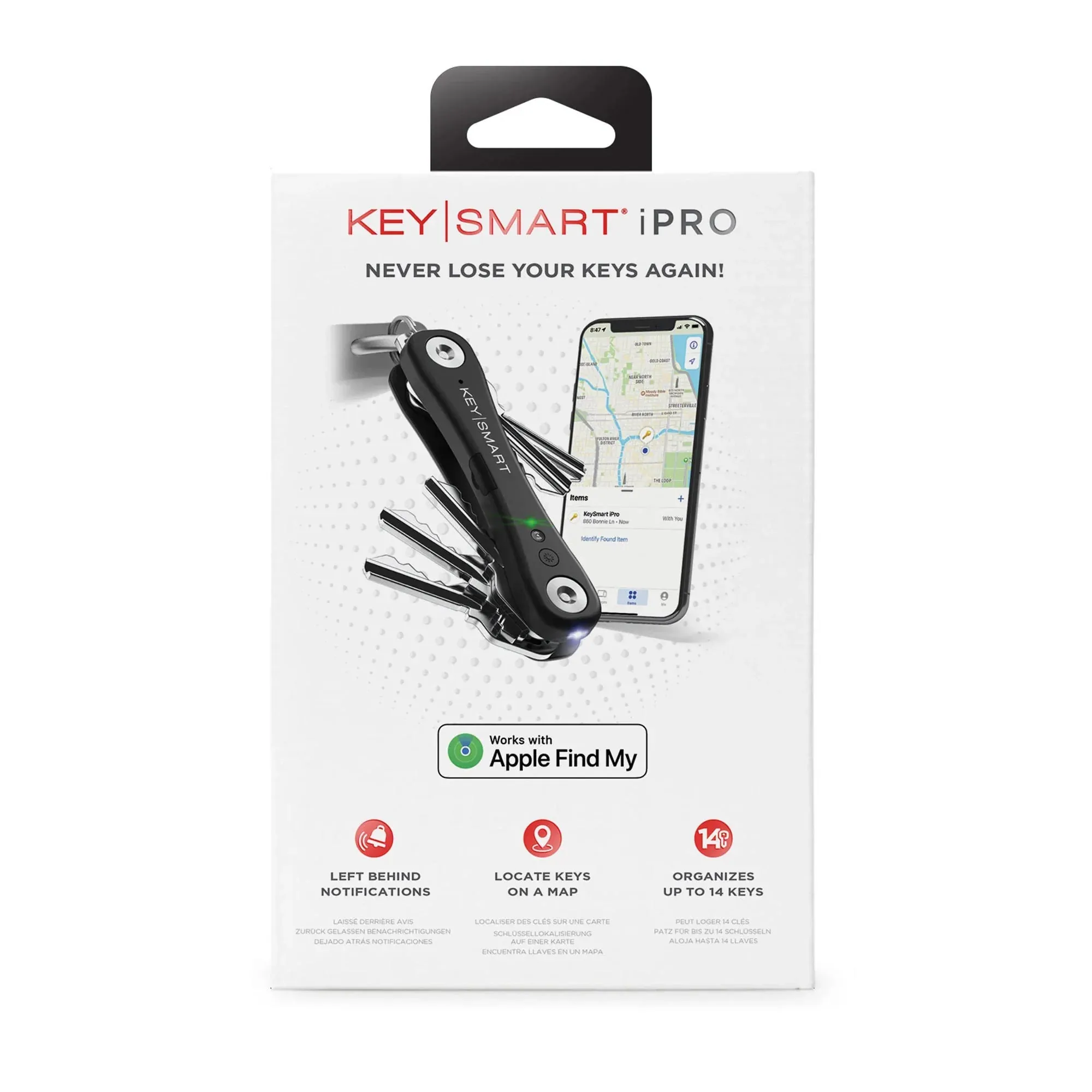 KeySmart iPro Works With Apple Find My