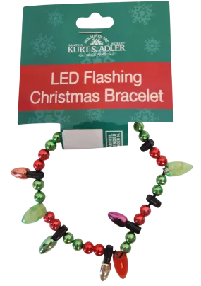 Kids LED Flashing Christmas Bracelet