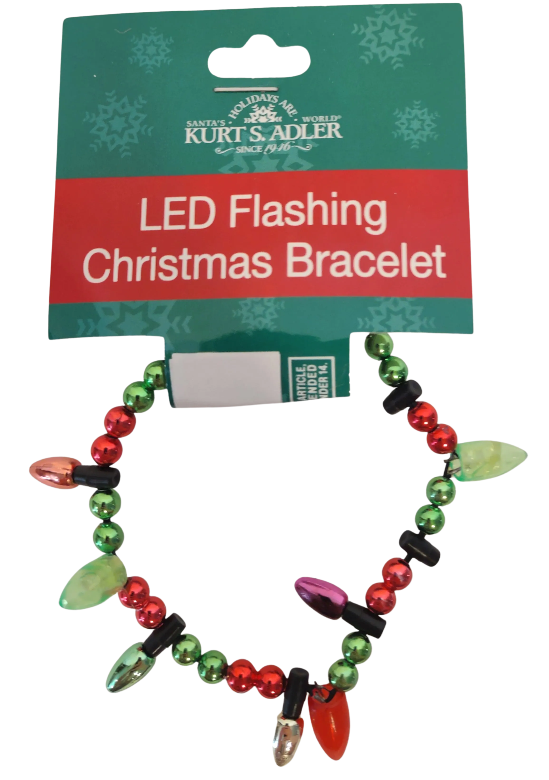 Kids LED Flashing Christmas Bracelet