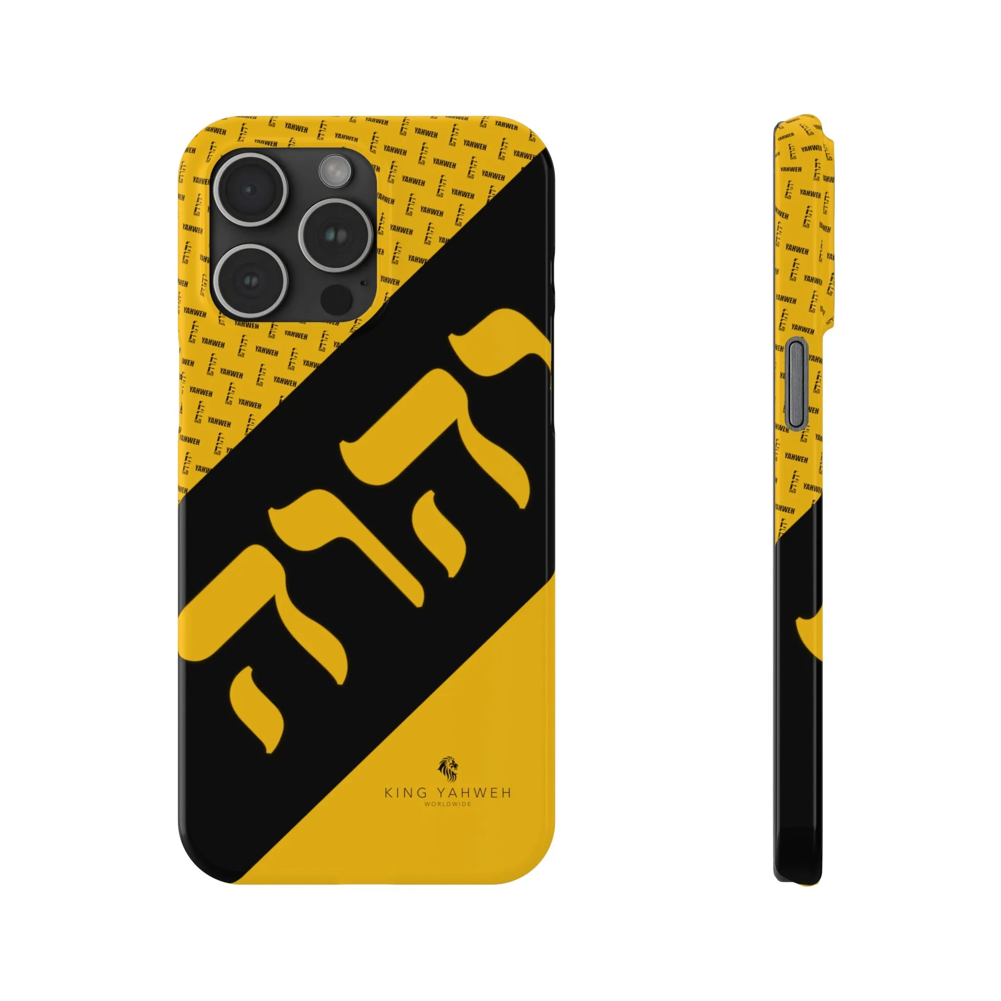 King YAHWEH Trend Keeper Slim Phone Case (Canary)