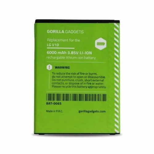 LG V10 Battery Cover - Replacement Back Plate, Extended Battery
