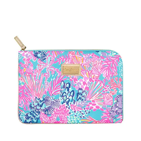 Lilly Pulitzer Tech Pouch Set, Splendor in the Sand