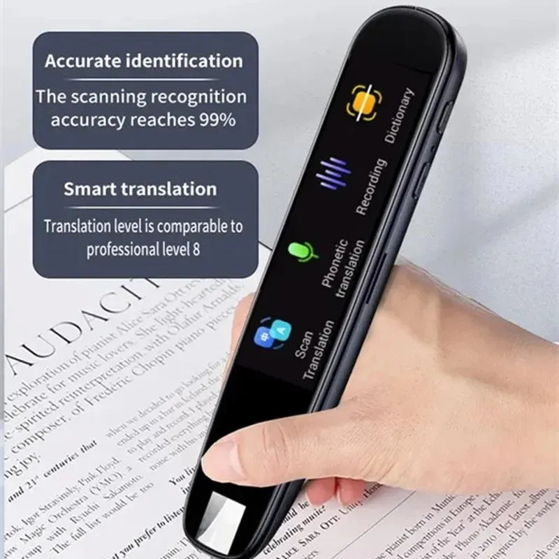 LinguaPro X112 AI Language Translator Pen Scanner