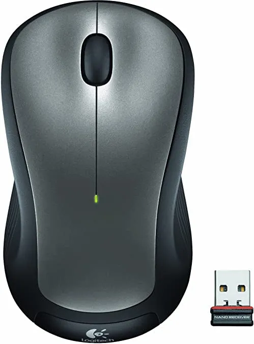 Logitech Wireless Mouse M310 Silver with black color
