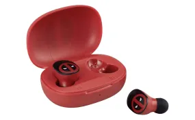 Marvel Deadpool Bluetooth True Wireless Earbuds with Charging Case