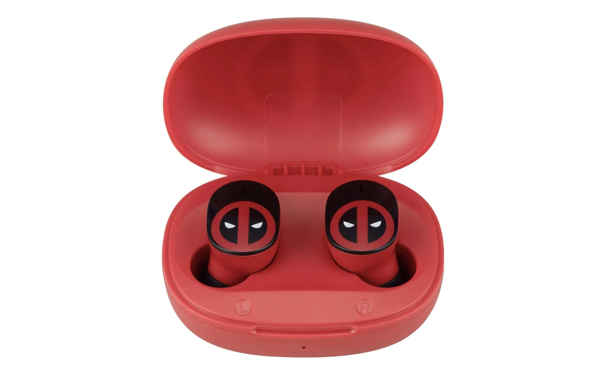 Marvel Deadpool Bluetooth True Wireless Earbuds with Charging Case