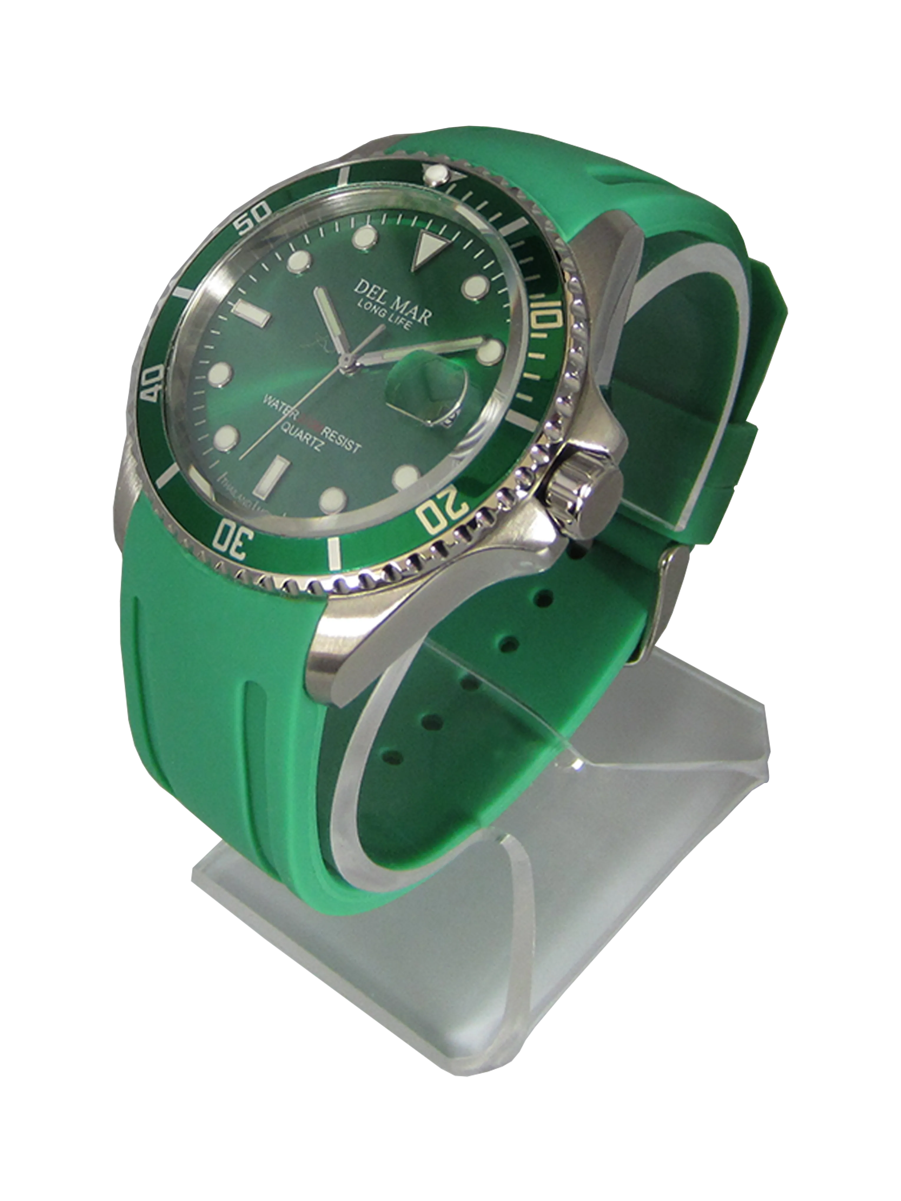 Men's Catalina Sportstrap 200M Green Face Watch #50382
