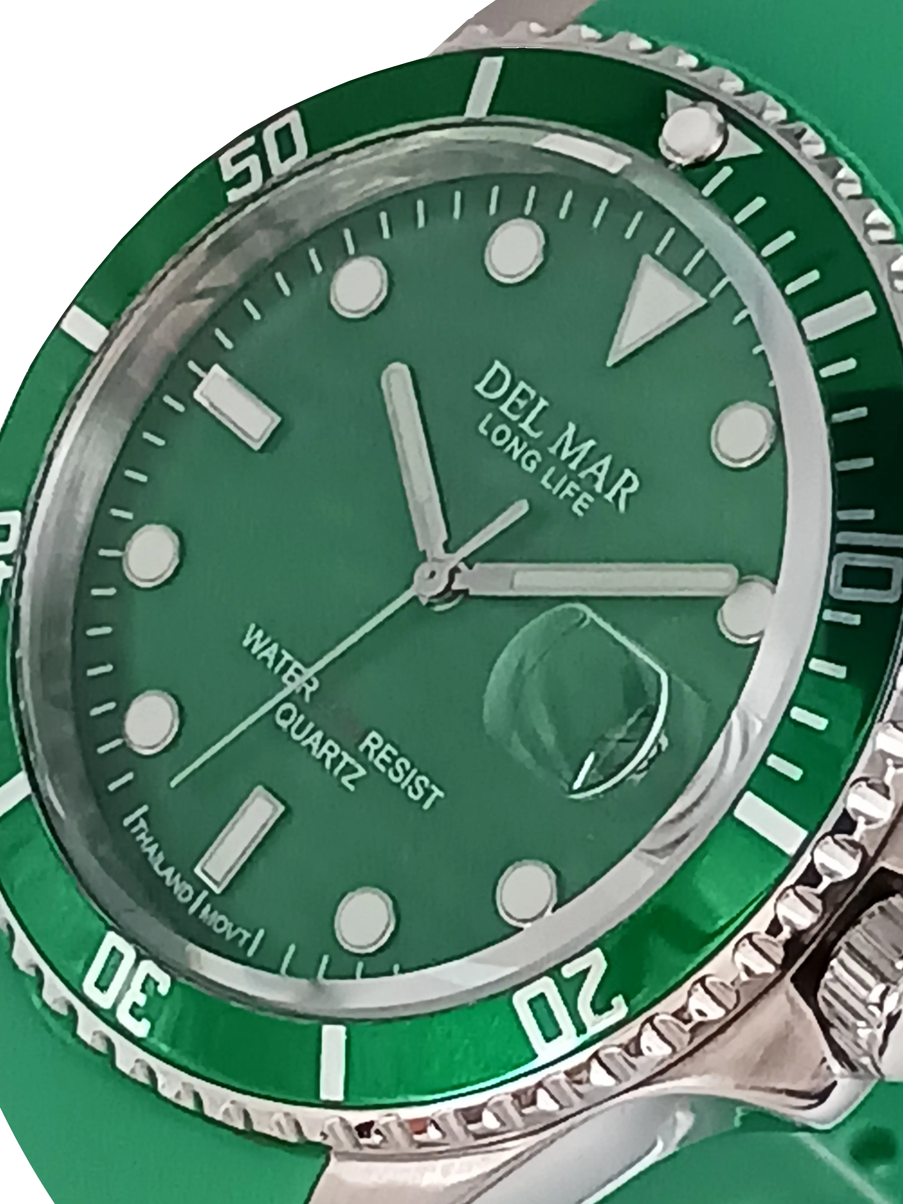 Men's Catalina Sportstrap 200M Green Face Watch #50382