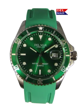 Men's Catalina Sportstrap 200M Green Face Watch #50382