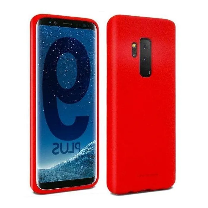 Mercury Soft Feeling Case for Samsung Galaxy S9 Plus - Red