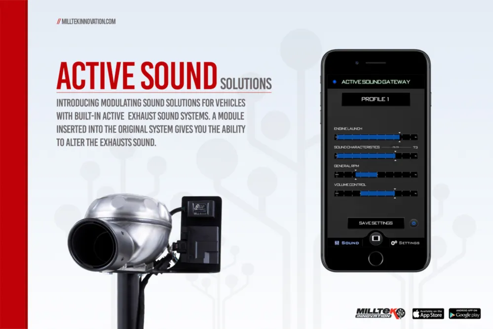 Milltek Active Sound Control for Mustang Mach E SR, EW & GT Models