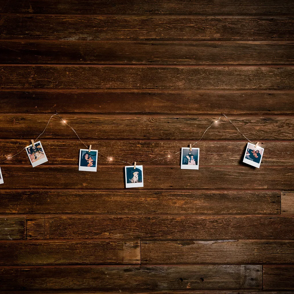 Mini Clothespin String Lights