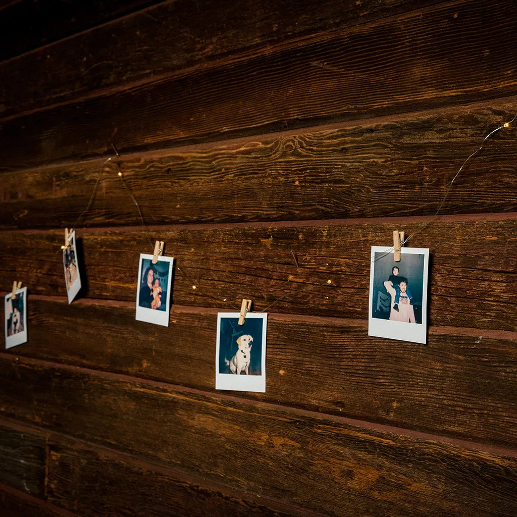 Mini Clothespin String Lights