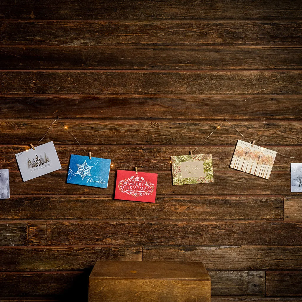Mini Clothespin String Lights