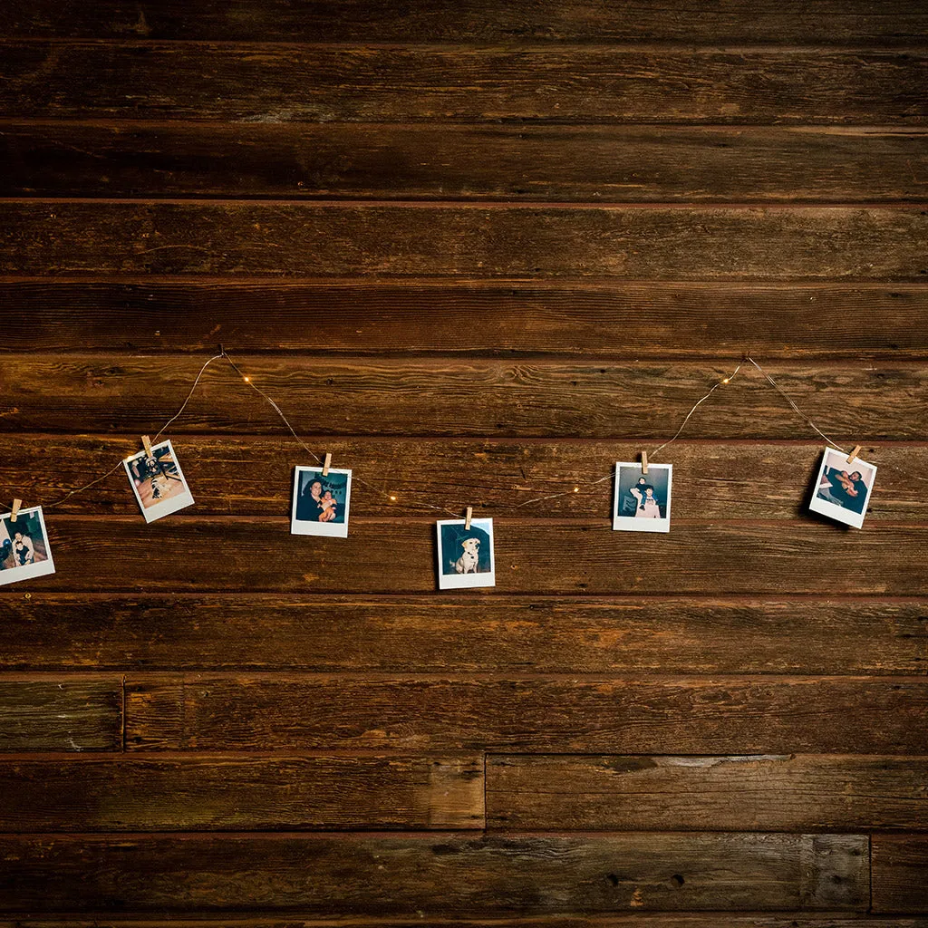 Mini Clothespin String Lights