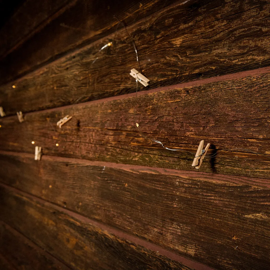 Mini Clothespin String Lights