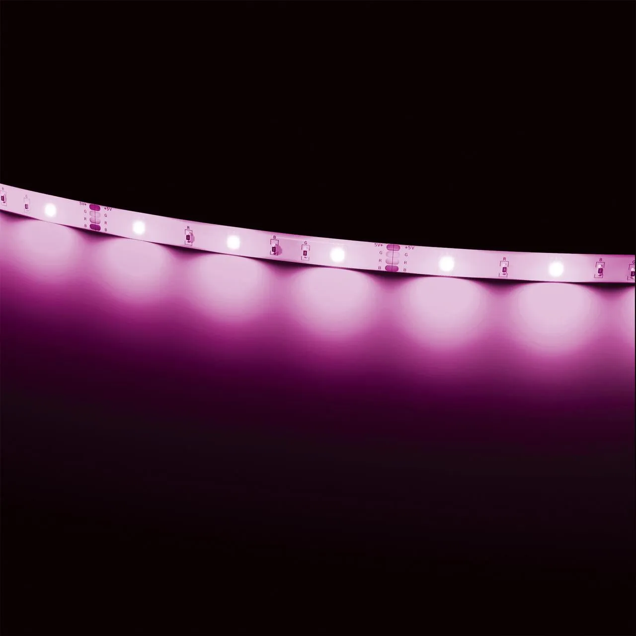 Monster Illuminessence 5V DC 7W Holiday Lighting Small LED Strip /LED lighting with amazing multi-color Mood Light Kit, 6 Pack