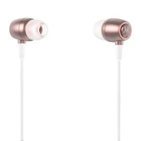 Motorola 3MM Earbuds Metal - Rose Gold