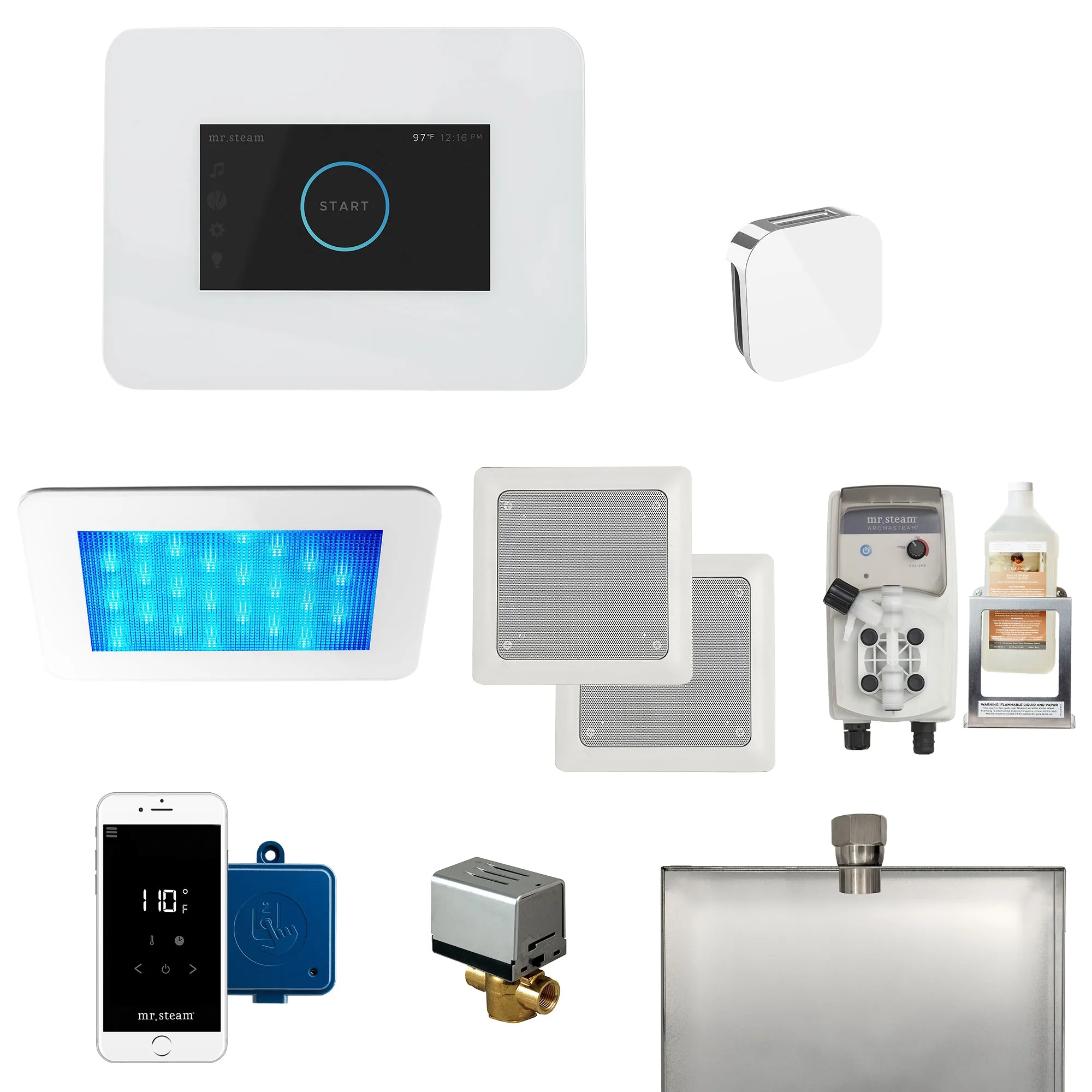 Mr. Steam iDream® Steam Generator Control Bundle