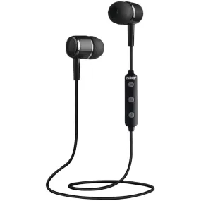 NAXA NE-950 BLACK/GRAY Bluetooth(R) Isolation Earbuds with Microphone & Remote (Gray)