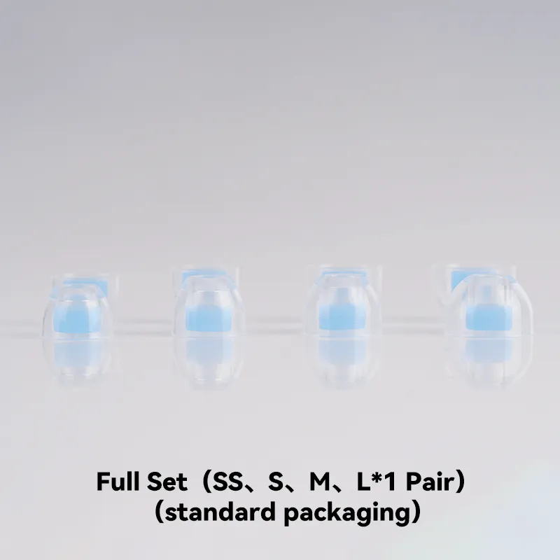 NICEHCK C04 Liquid Silicone Ear Tips Replacement Earbud Tips for In Ear Monitor Ear Covers Earbud Replacement Tips Ear Bud Rubber Tips SS S M L Accessories
