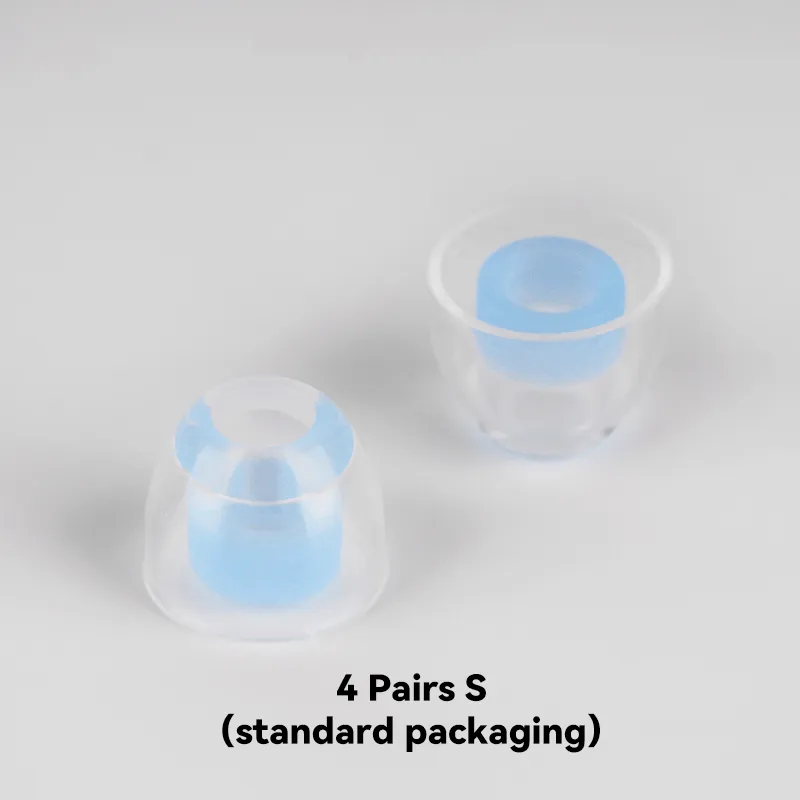NICEHCK C04 Liquid Silicone Ear Tips Replacement Earbud Tips for In Ear Monitor Ear Covers Earbud Replacement Tips Ear Bud Rubber Tips SS S M L Accessories