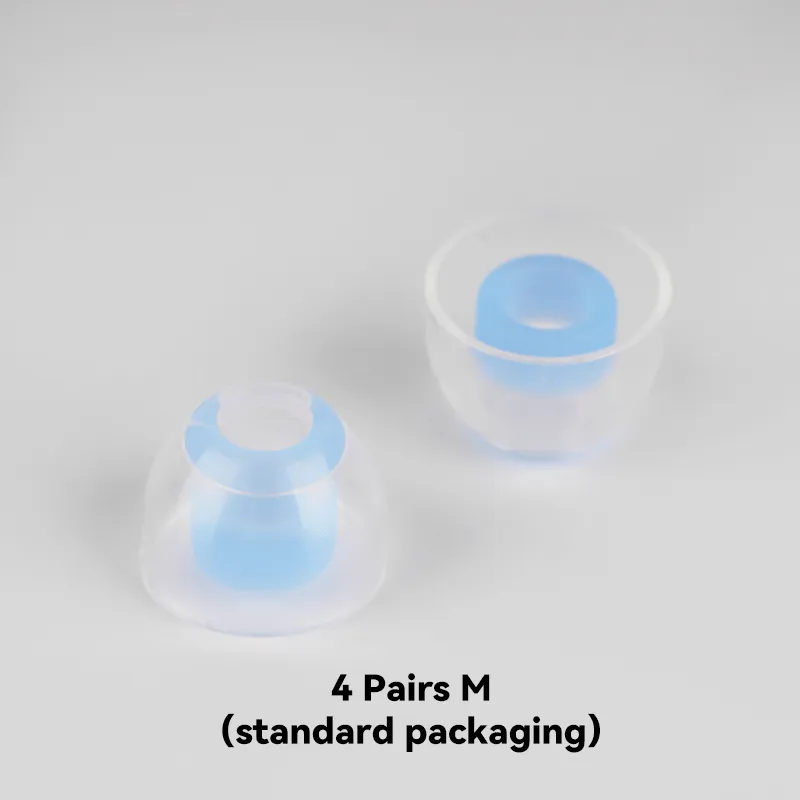 NICEHCK C04 Liquid Silicone Ear Tips Replacement Earbud Tips for In Ear Monitor Ear Covers Earbud Replacement Tips Ear Bud Rubber Tips SS S M L Accessories