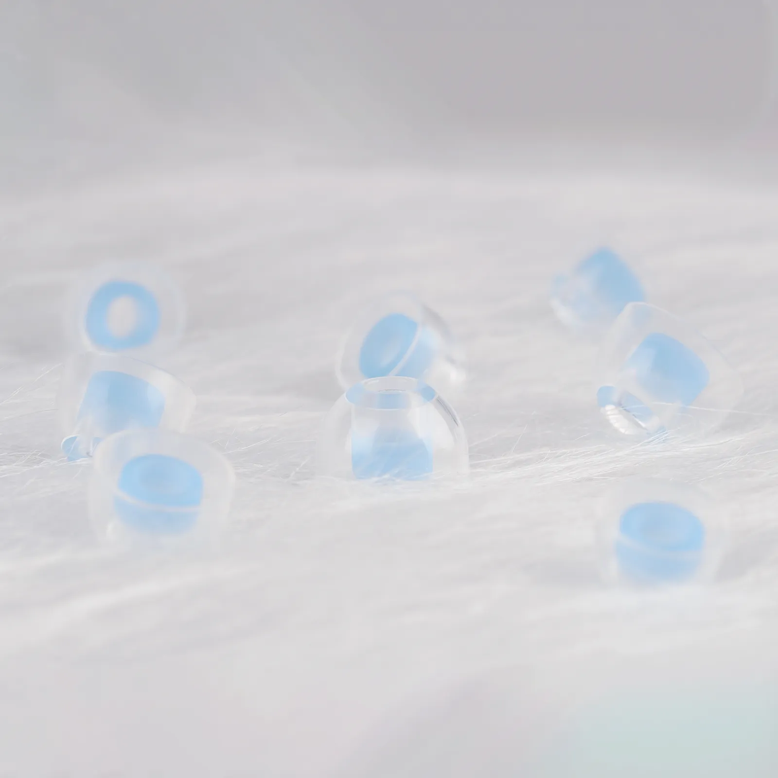NICEHCK C04 Liquid Silicone Ear Tips Replacement Earbud Tips for In Ear Monitor Ear Covers Earbud Replacement Tips Ear Bud Rubber Tips SS S M L Accessories