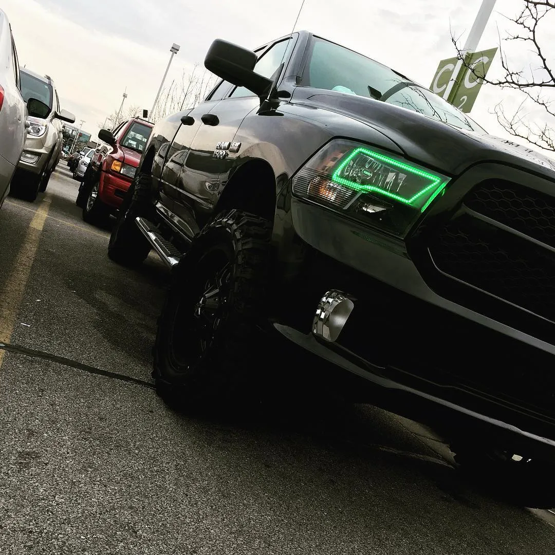 ORACLE Lighting 2009-2018 RAM Sport (Quad) LED Headlight Halo Kit