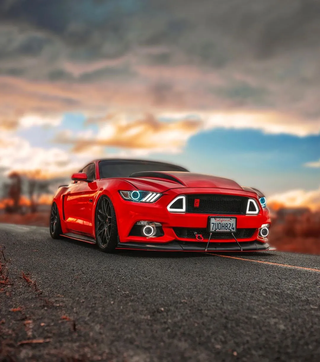 ORACLE Lighting 2015-2017 Ford Mustang V6/GT/SHELBY LED Headlight Halo Kit