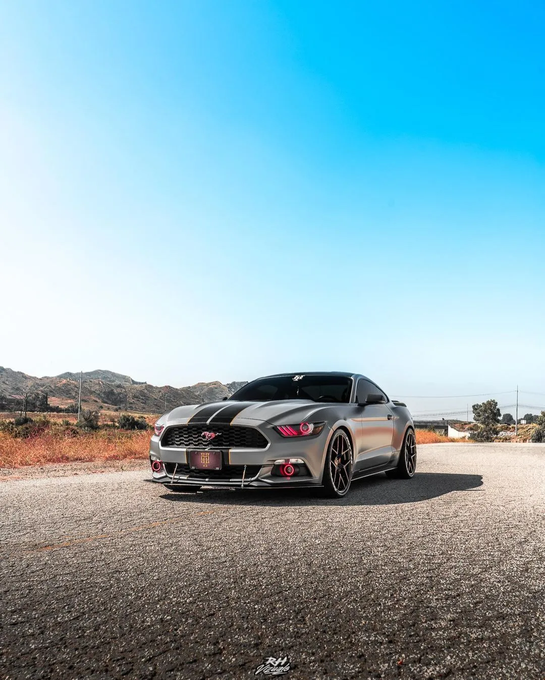 ORACLE Lighting 2015-2017 Ford Mustang V6/GT/SHELBY LED Headlight Halo Kit