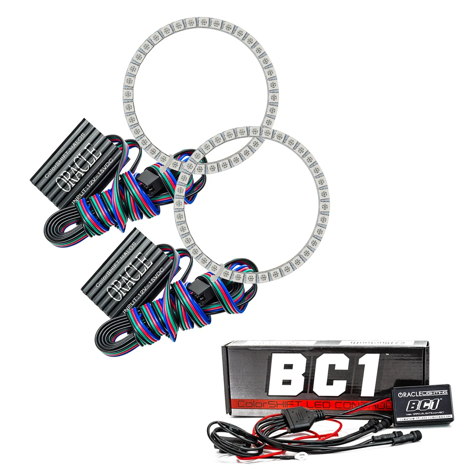 ORACLE Lighting 2015-2017 Ford Mustang V6/GT/SHELBY LED Headlight Halo Kit