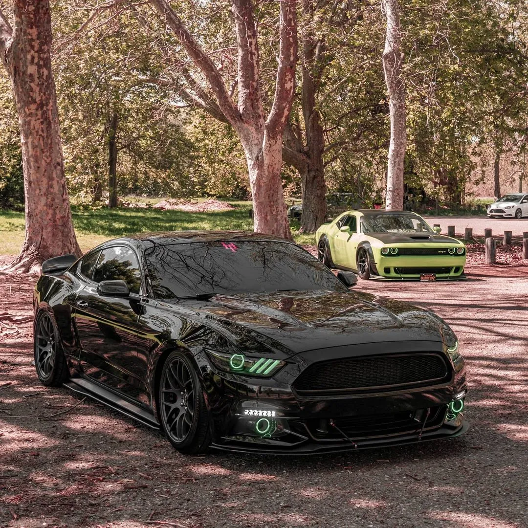 ORACLE Lighting 2015-2017 Ford Mustang V6/GT/SHELBY LED Headlight Halo Kit