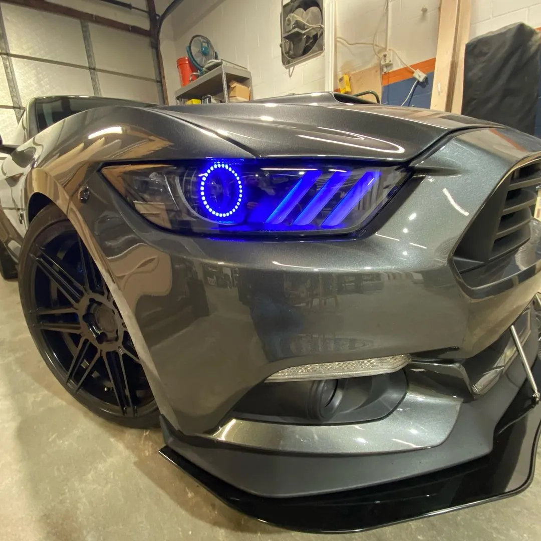ORACLE Lighting 2015-2017 Ford Mustang V6/GT/SHELBY LED Headlight Halo Kit