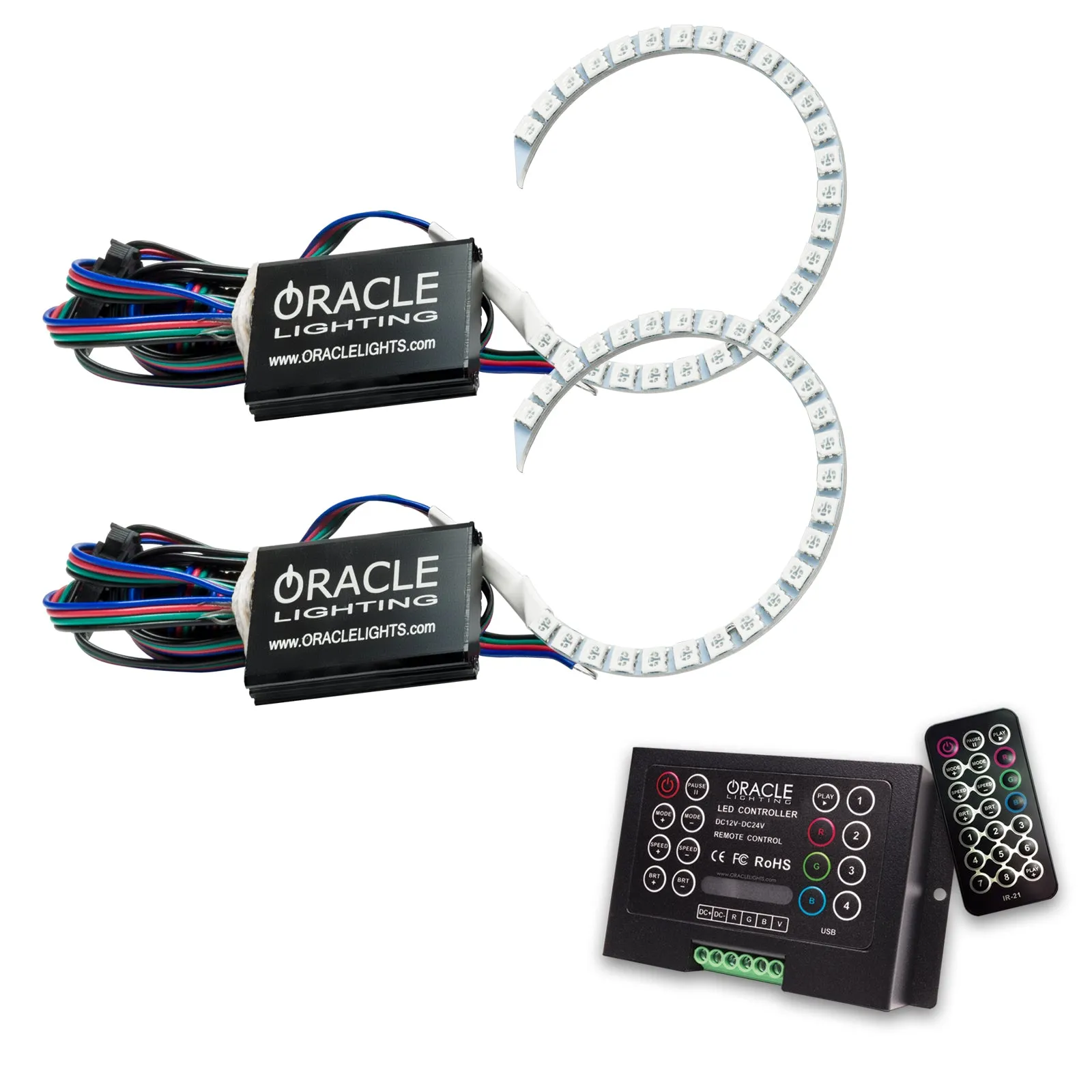 ORACLE Lighting 2018-2022 Ford Mustang LED Headlight Halo Kit