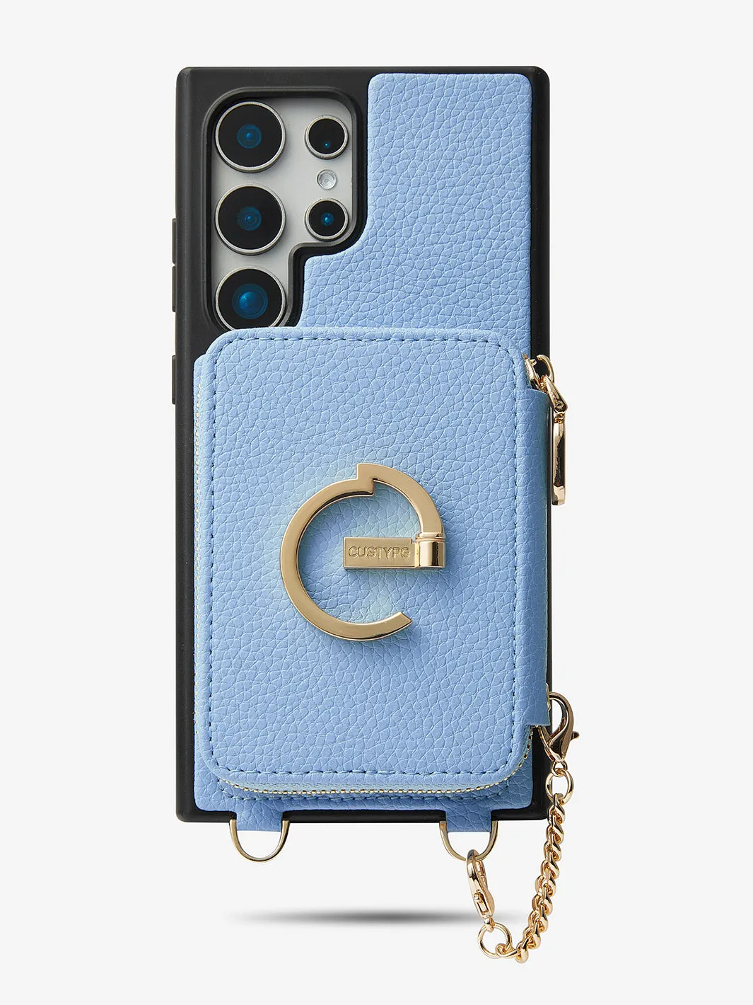 Original Design Set- Samsung Galaxy Wireless Charging Crossbody Phone Case AirPods Pouch Set