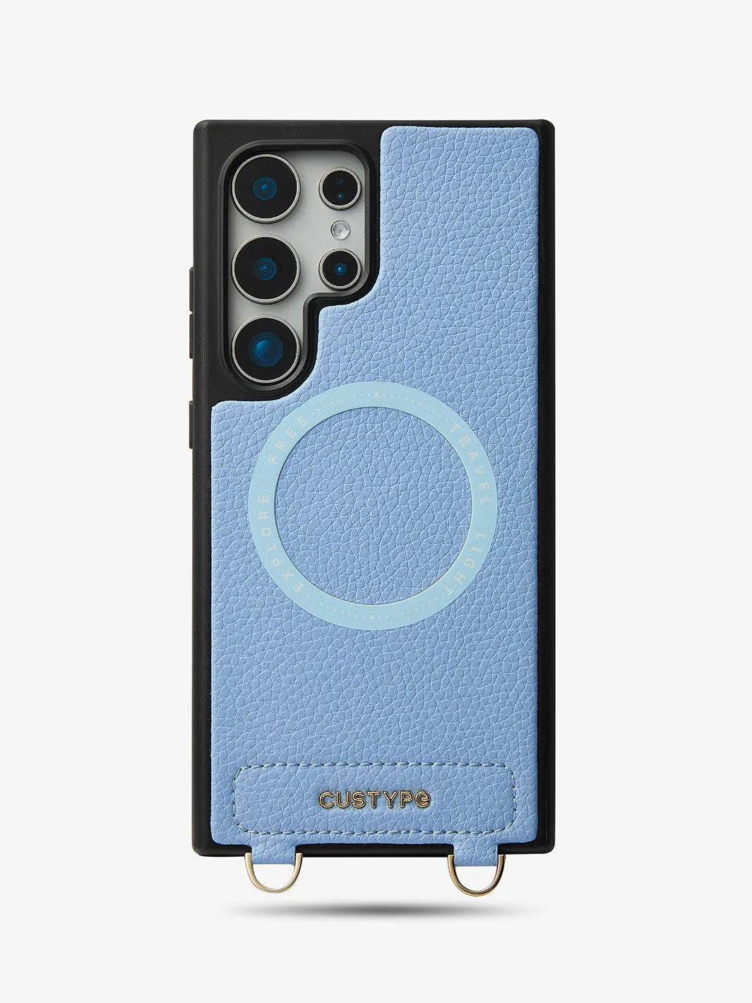Original Design Set- Samsung Galaxy Wireless Charging Crossbody Phone Case AirPods Pouch Set
