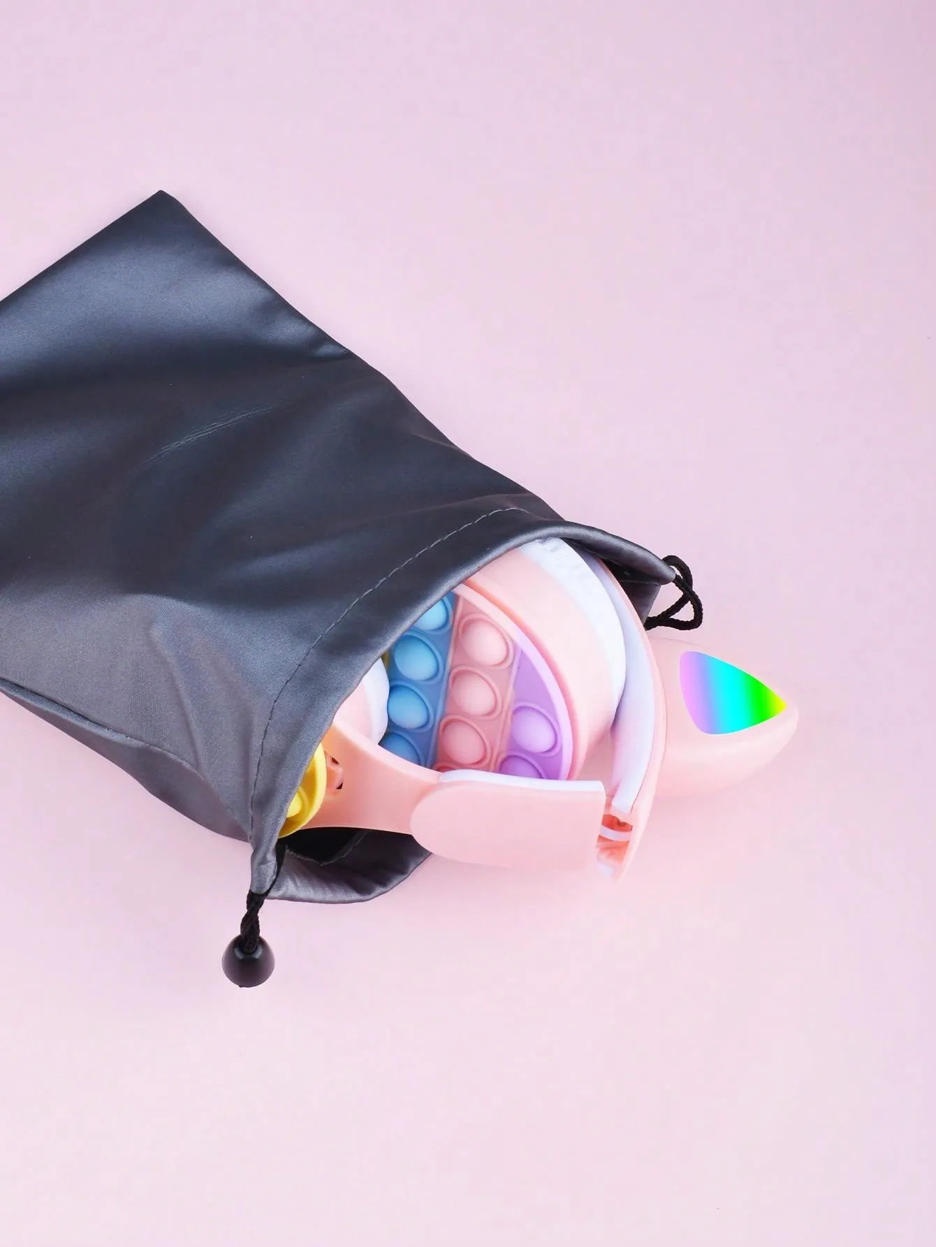 Over Ear Headphones With Led Lights, Cheap Gift, Scalable, Foldable, Wifi Deep Bass, Wireless