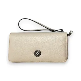 Oyalah Womens Wristlet Wallet with Circle Accent