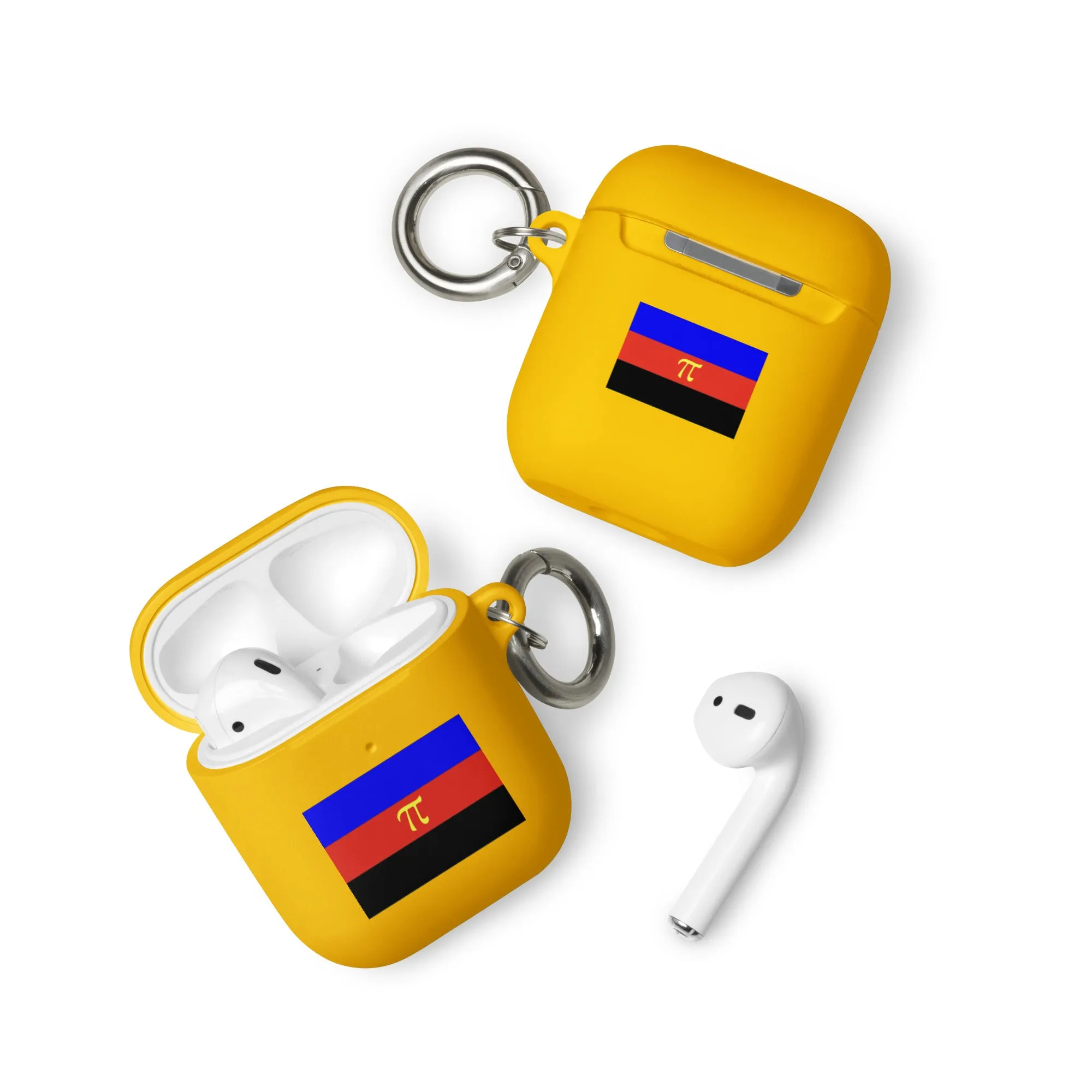 Polyamorous Polyamory Pride Flag Rubber Case for Apple AirPods