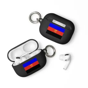 Polyamorous Polyamory Pride Flag Rubber Case for Apple AirPods