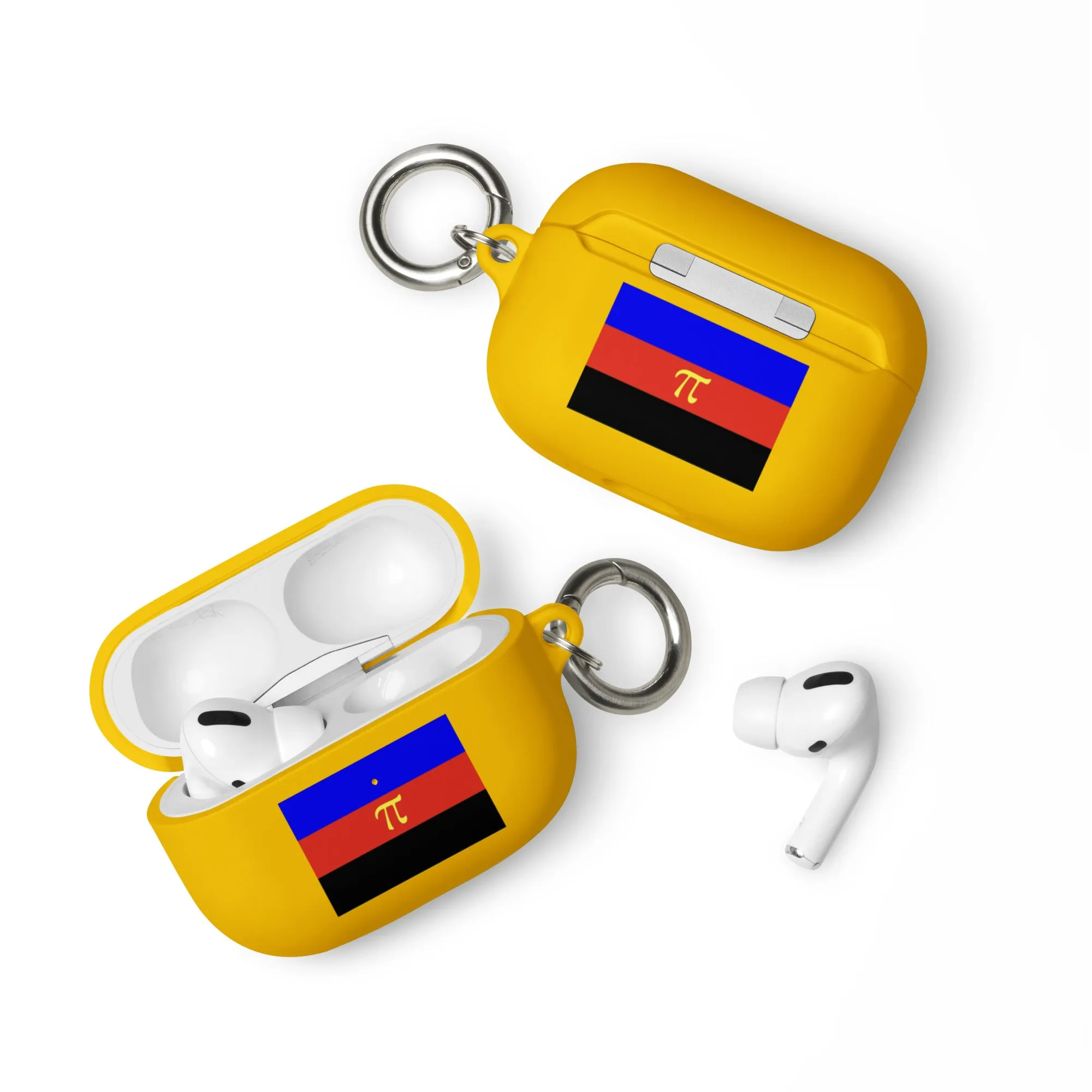 Polyamorous Polyamory Pride Flag Rubber Case for Apple AirPods