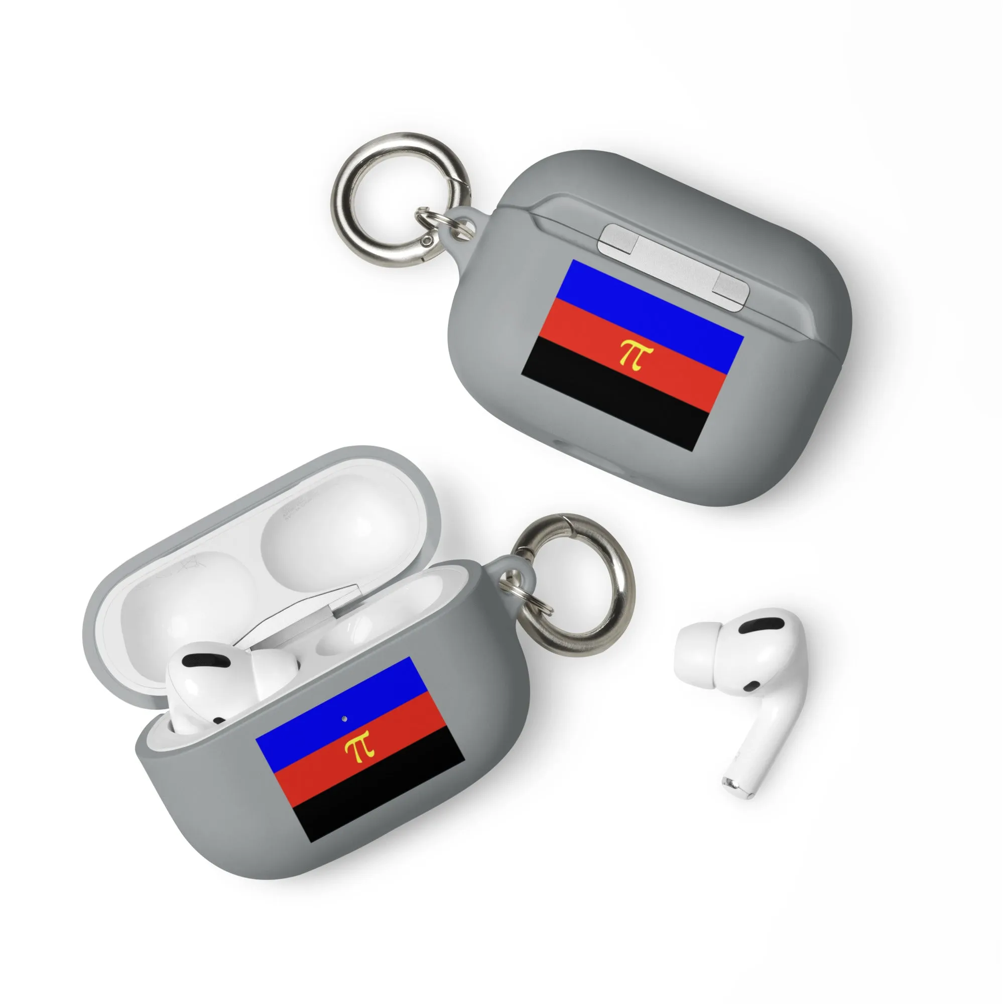 Polyamorous Polyamory Pride Flag Rubber Case for Apple AirPods
